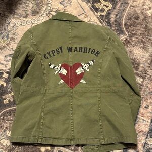 Gypsy Warrior Olive Green Military Jacket